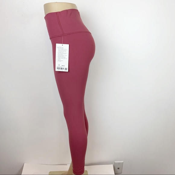 NWT LULULEMON ALIGN PANT 28”. Misty Mauve. - Picture 3 of 7